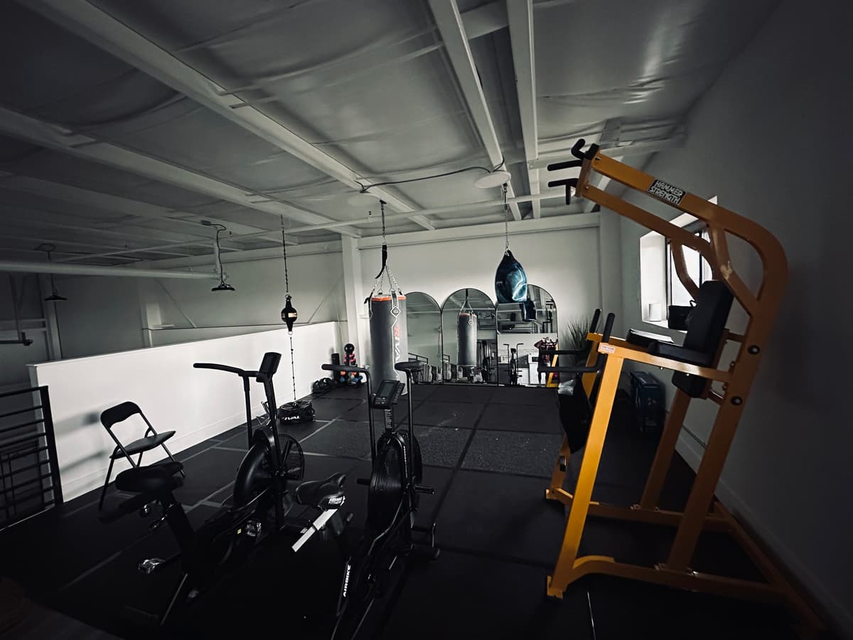 Boxing training session at The Grind House